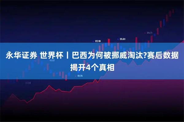 永华证券 世界杯丨巴西为何被挪威淘汰?赛后数据揭开4个真相